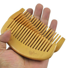 Curved Shape Of Natural Sandalwood Comb