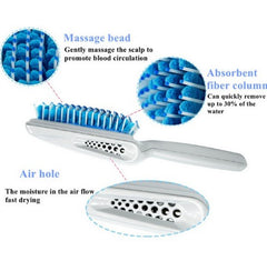 Magic Quick Drying Comb Micro Fiber Dry Hair Brushes
