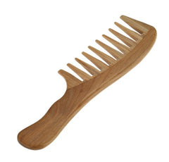 Handmade Wooden Sandalwood Wide Tooth Wood Comb