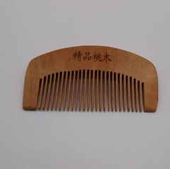 Natural Health Care Small Wooden Comb Anti-Static