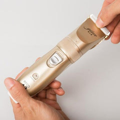 Electric Rechargeable Hair Clipper Ceramic Blade Hair Trimmer