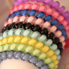 Telephone Wire Line Cord Elastic Ring Ponytail