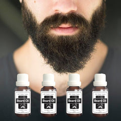 100% Natural Beard Oil + Beard Wax Balm Organic Beard Conditioner
