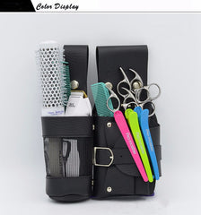 Hair Care Styling Tools Waist Pack Hair Scissors Comb Bag
