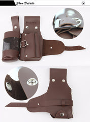 Hair Care Styling Tools Waist Pack Hair Scissors Comb Bag