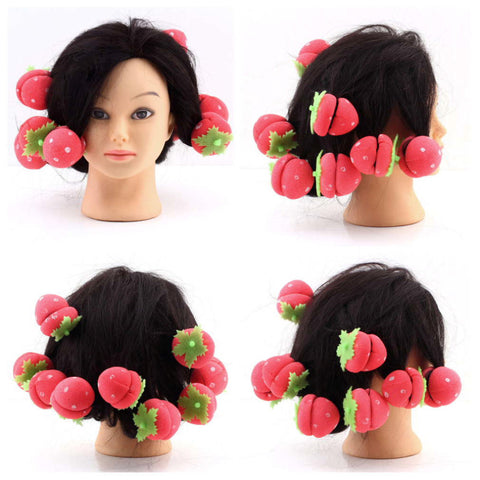 Strawberry Balls Hair Care Soft Sponge Tool