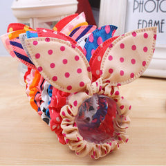Hair Braid Polka Fabric Dot Trip Care Hair Bands