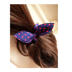 Hair Braid Polka Fabric Dot Trip Care Hair Bands
