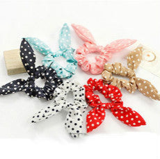 Hair Braid Polka Fabric Dot Trip Care Hair Bands