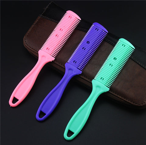Professional Hairdressing Knife Plastic Double Blade