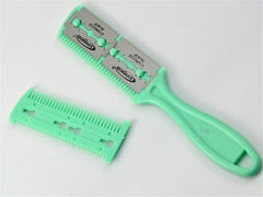 Professional Hairdressing Knife Plastic Double Blade