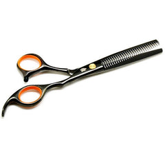 Japanese Black Steel Professional 6 Inch Hair Dressing Scissors