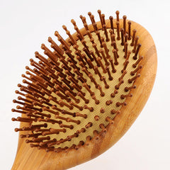 Wooden Bamboo Hair Vent Brush