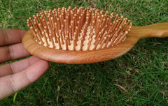 Wooden Bamboo Hair Vent Brush