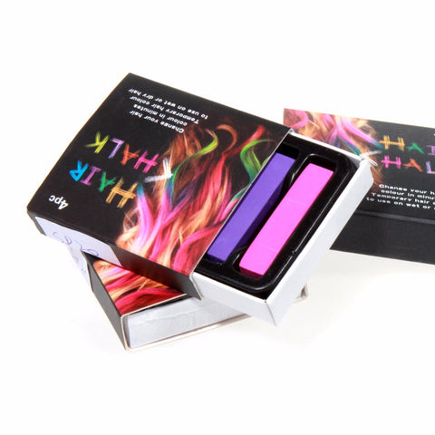 4 Pieces Fashion Hair Chalks