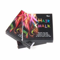 4 Pieces Fashion Hair Chalks