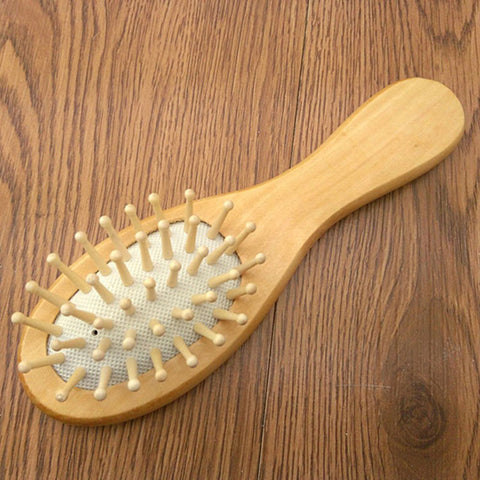 Wooden Comb Bamboo Hair Vent Brush