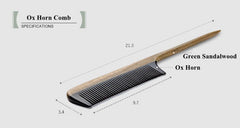 Sandalwood Hair Comb Anti-static Beard Comb