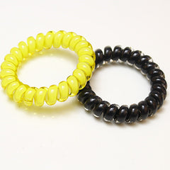 Telephone Wire Line Cord Elastic Ring Ponytail
