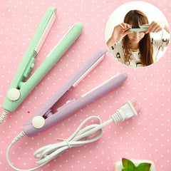 Mini Electronic Styling Tools Fast Hair Straightener