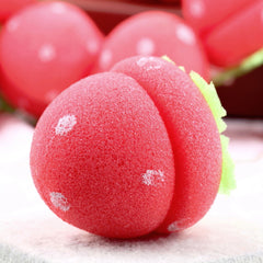 Strawberry Balls Hair Care Soft Sponge Tool
