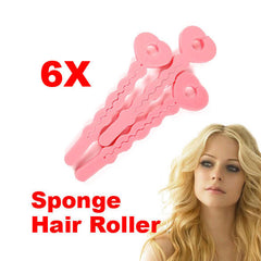 Soft Foam Sponge DIY Hair Care Curler