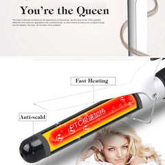 Ceramic Hair Curler PRO LCD Hair Curling Iron